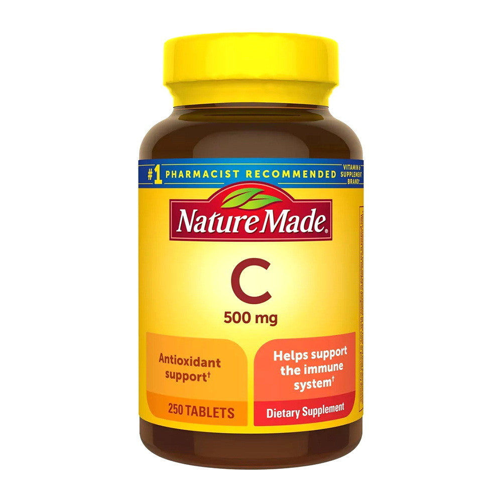 Vitamin C 500 Mg Tablets, By Nature Made - 250 Tea